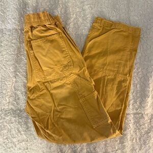 Yellow Cargo Pants